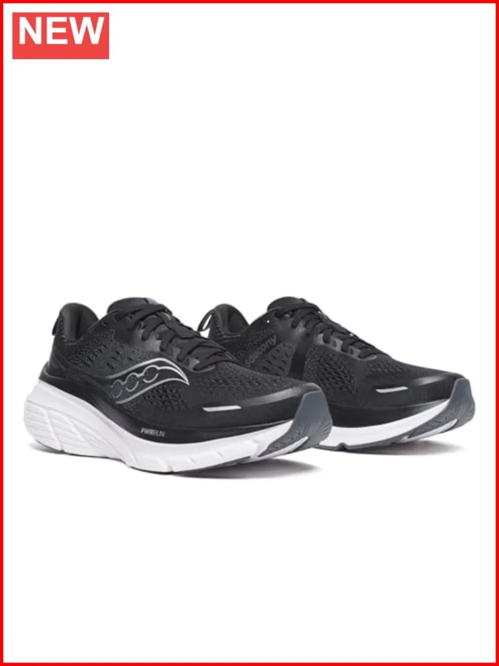 Lightweight Stability Running Shoe PWRRUN Cushioning Breathable Mesh Lace-Up